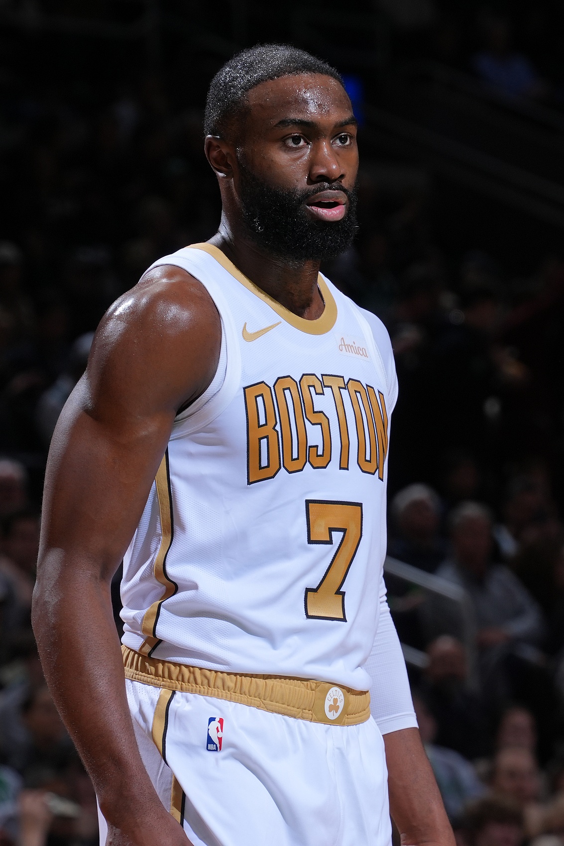 麻将胡了-独撑！杰伦·布朗29中14得33分7板4助 可惜失误稍多有7次